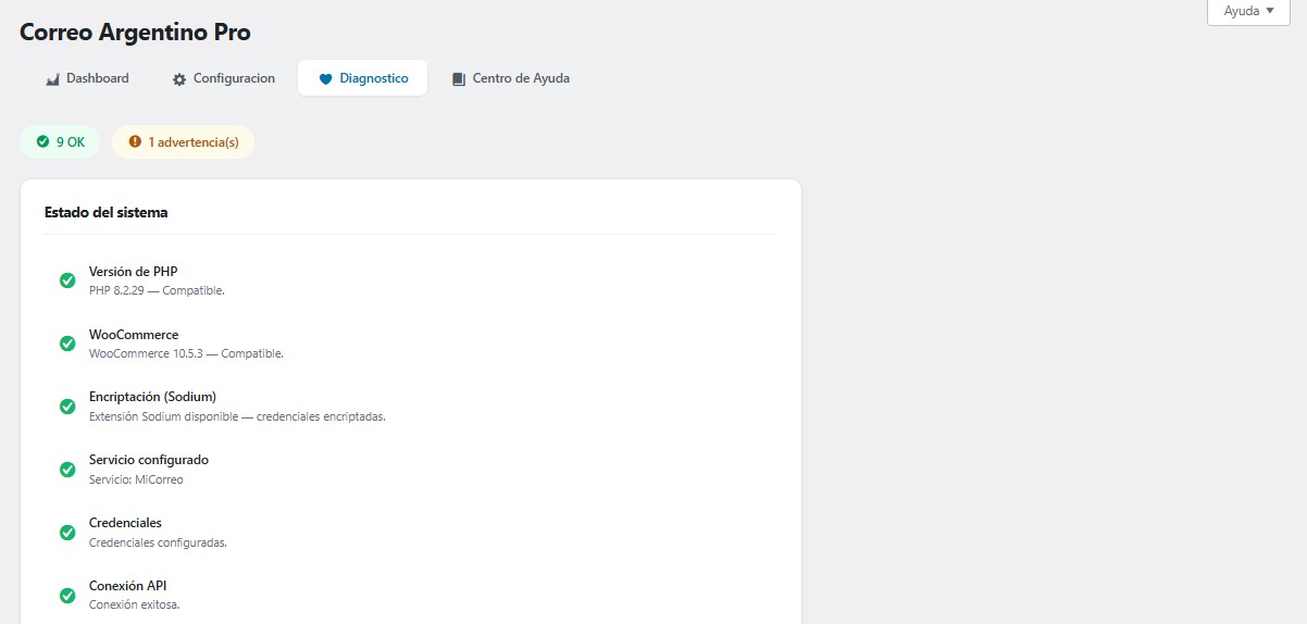 Correo Argentino Pro 3